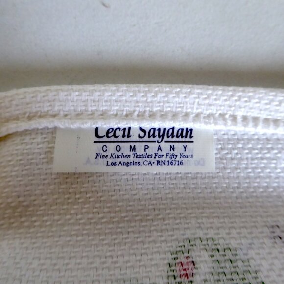 NEW CECIL SAYDAH COCKTAIL BAR TOWEL NAPKIN COASTER MARTINI SHAKER SET (NEW) - Picture 10 of 10